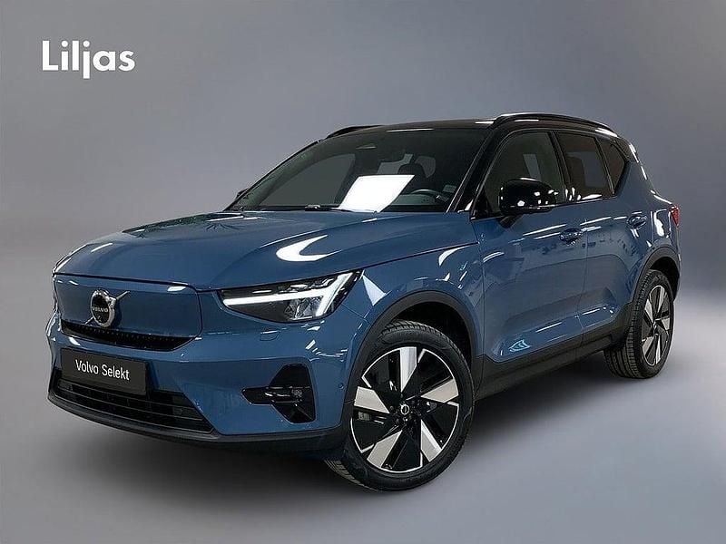 Begagnad Volvo EX40 Single Motor Extended Range 188 kW (256 HK) 2024 Blå SUV