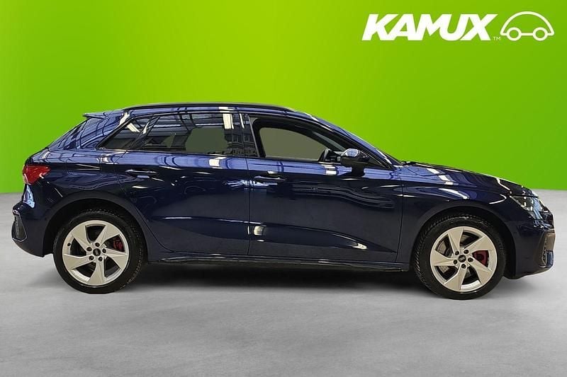 Begagnad Audi A3 Sportback e-tron 150 HK (110 kW) 2022 Blå Halvkombi