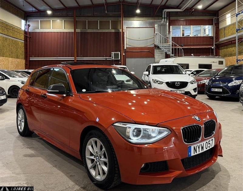 Begagnad BMW 116 M Sport 116 HK (85 kW) 2014 Orange Halvkombi
