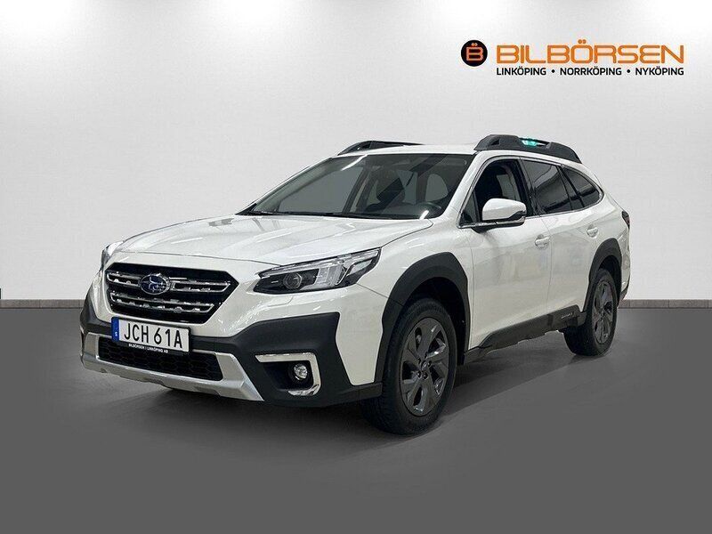 Vit Begagnad 2022 Subaru Outback SUV | 354 900 kr (Bra pris) - Bild 1/4