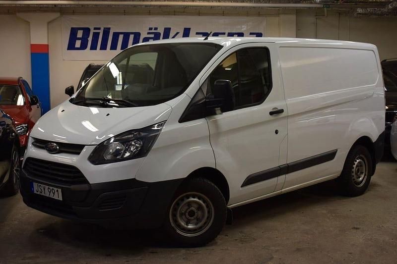 Vit Begagnad 2015 Ford Transit Custom Minibuss | 109 000 kr - Bild 1/4