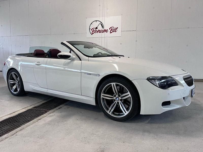 Vit Begagnad 2006 BMW M6 Cabriolet Cab | 299 000 kr - Bild 1/4