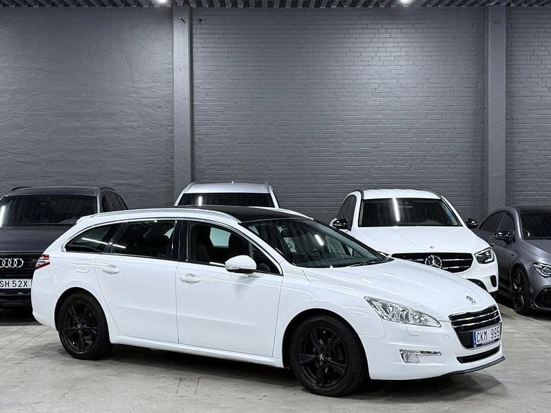 Vit Begagnad 2012 Peugeot 508 Kombi | 79 900 kr (Marknadspris) - Bild 1/4
