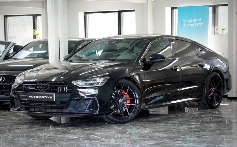Svart Begagnad 2019 Audi A7 S-Line Halvkombi | 469 900 kr - Bild 1/4