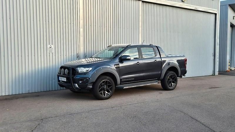 Grå Begagnad 2020 Ford Ranger Pickup | 410 000 kr (Lite dyr) - Bild 1/4