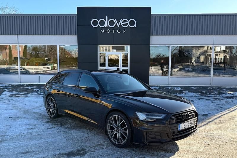 Begagnad Audi A6 S-Line 371 HK (272 kW) 2023 Svart Kombi