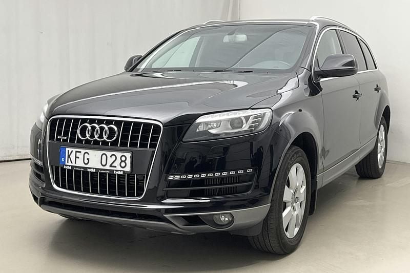 Svart Begagnad 2013 Audi Q7 Sport SUV | 180 000 kr (Bra pris) - Bild 1/4