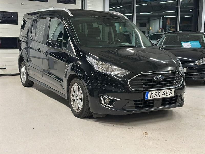 Svart Begagnad 2018 Ford Tourneo Minibuss | 189 900 kr (Bra pris) - Bild 1/4