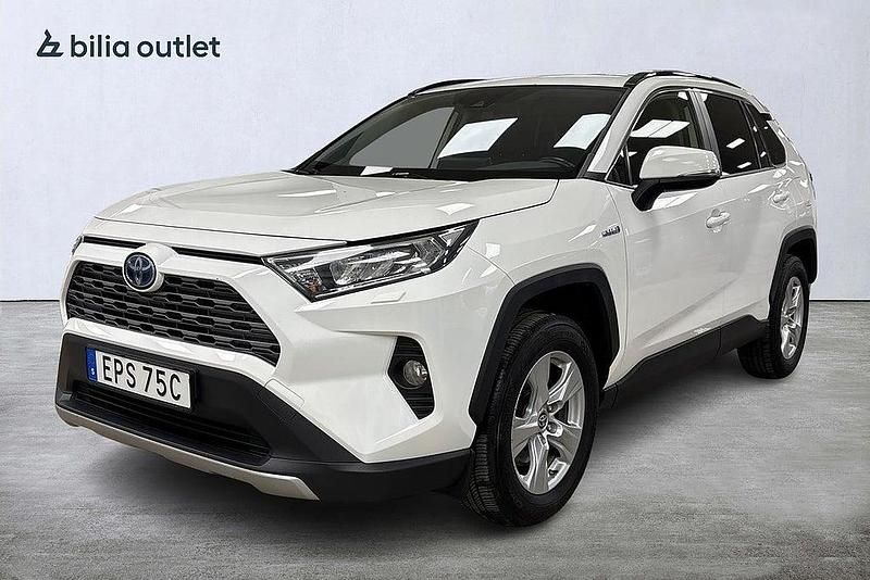 Vit Begagnad 2020 Toyota RAV4 Hybrid Active SUV | 279 000 kr (Bra pris) - Bild 1/4