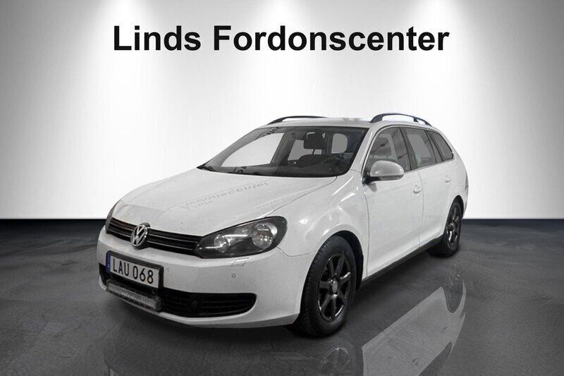 Vit Begagnad 2011 VW Golf VI Kombi | 29 999 kr (Bra pris) - Bild 1/4