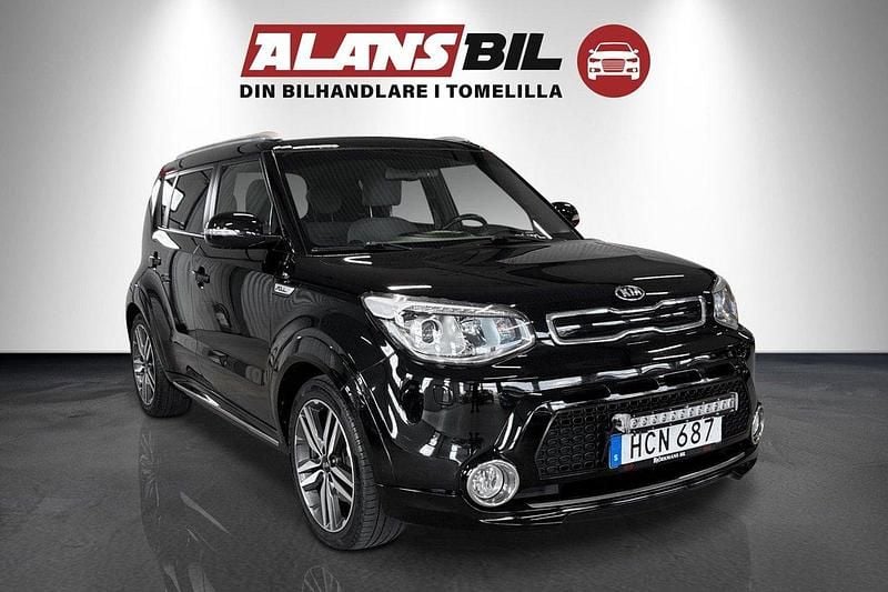Svart Begagnad 2015 Kia Soul SUV | 94 000 kr (Marknadspris) - Bild 1/4