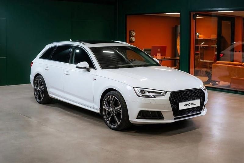 Vit Begagnad 2017 Audi A4 Kombi | 229 900 kr (Dyr) - Bild 1/4