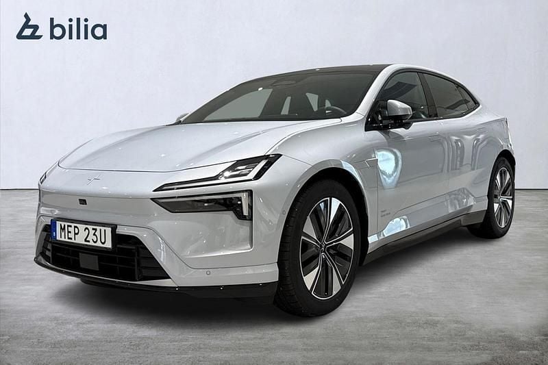 Ny Polestar 4 Long Range Single Motor 200 kW (272 HK) 2025 Silver SUV