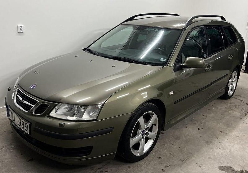Begagnad Saab 9-3 Vector 175 HK (128 kW) 2006 Grön Kombi