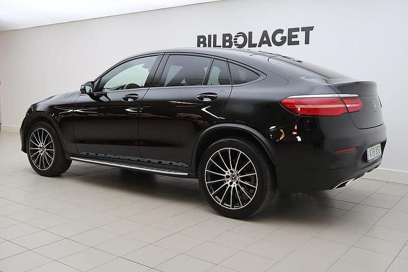 Begagnad Mercedes GLC250 AMG 207 HK (152 kW) 2018 Svart Sportkupé