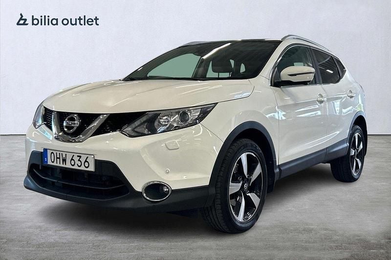 Vit Begagnad 2016 Nissan Qashqai 360º SUV | 164 900 kr (Lite dyr) - Bild 1/3