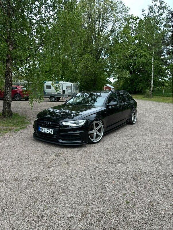 Svart Begagnad 2014 Audi A6 S-Line Kombi | 135 000 kr (Lite dyr) - Bild 1/4