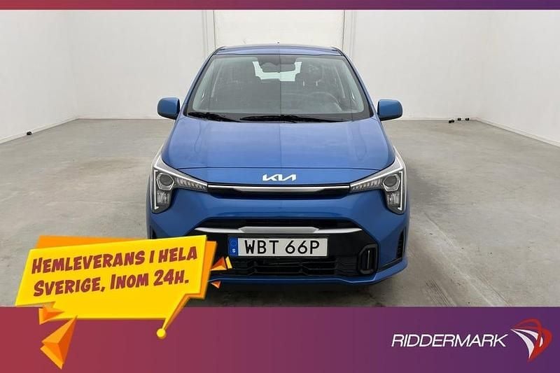 Begagnad Kia Picanto 63 HK (46 kW) 2024 Blå Halvkombi