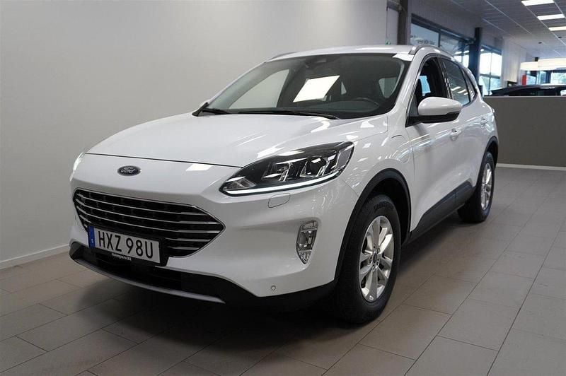 Vit Begagnad 2022 Ford Kuga Titanium SUV | 234 900 kr (Bra pris) - Bild 1/4