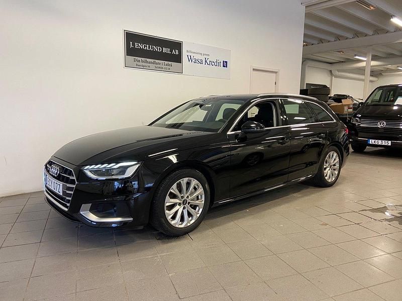 Svart Begagnad 2023 Audi A4 Advanced Kombi | 369 900 kr (Dyr) - Bild 1/4