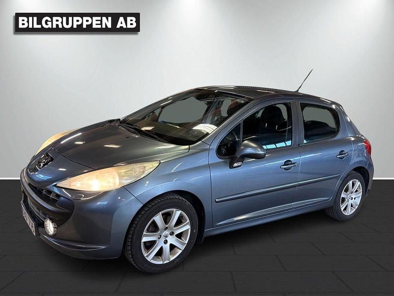 Mörkgrå (grå) Begagnad 2007 Peugeot 207 Sport Halvkombi | 34 900 kr (Marknadspris) - Bild 1/4