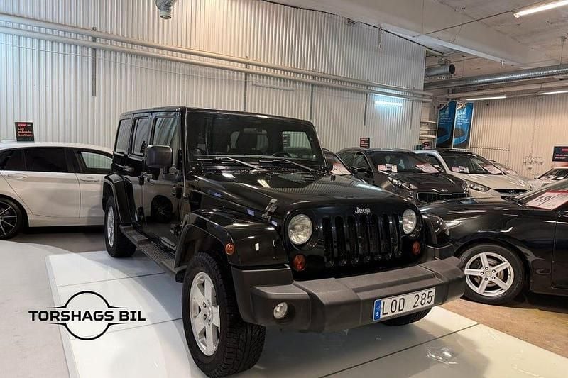 Svart Begagnad 2011 Jeep Wrangler Sahara SUV | 199 900 kr - Bild 1/3