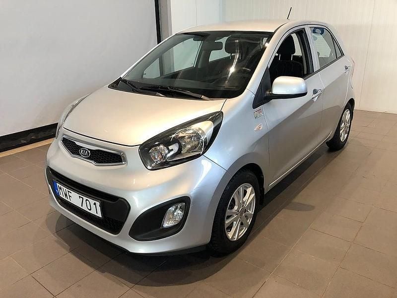 Begagnad Kia Picanto 68 HK (50 kW) 2012 Grå metallic Halvkombi