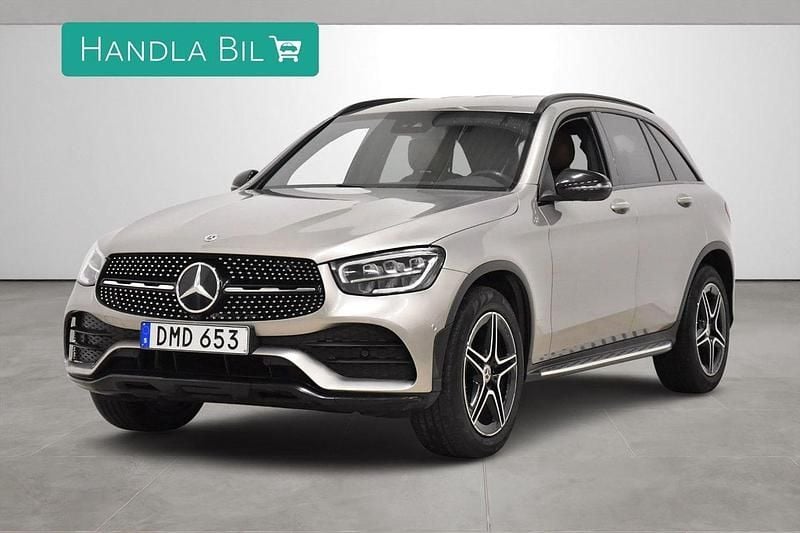 Silver Begagnad 2022 Mercedes GLC300 AMG line SUV | 419 000 kr (Superpris) - Bild 1/4