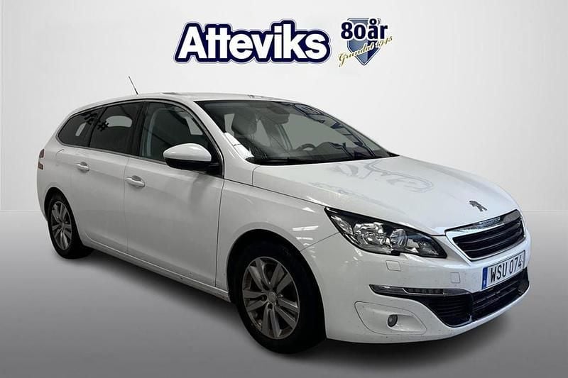 Vit Begagnad 2015 Peugeot 308 Kombi | 59 000 kr (Superpris) - Bild 1/4
