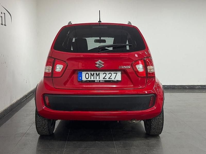 Begagnad Suzuki Ignis 90 HK (66 kW) 2016 Röd Halvkombi