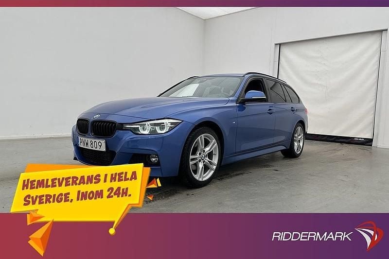 Begagnad BMW 320 M Sport 190 HK (139 kW) 2018 Blå Kombi