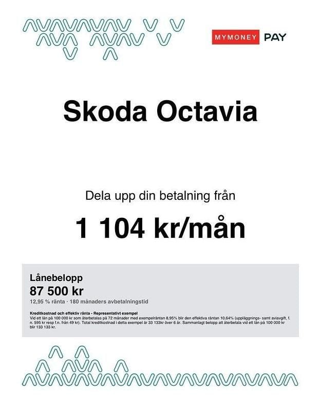 Begagnad Skoda Octavia 131 HK (96 kW) 2019 Gul Kombi