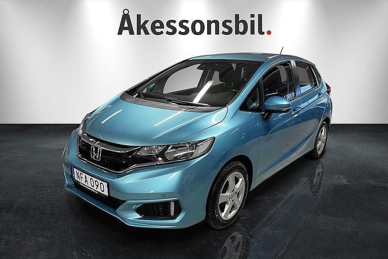 Blå Begagnad 2018 Honda Jazz Halvkombi | 149 000 kr (Marknadspris) - Bild 1/4