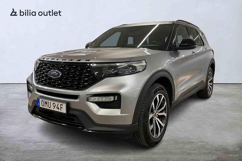 Grå Begagnad 2021 Ford Explorer SUV | 429 900 kr - Bild 1/1