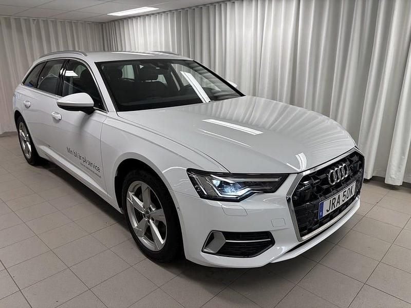 Vit Begagnad 2024 Audi A6 Proline Kombi | 429 000 kr (Marknadspris) - Bild 1/4