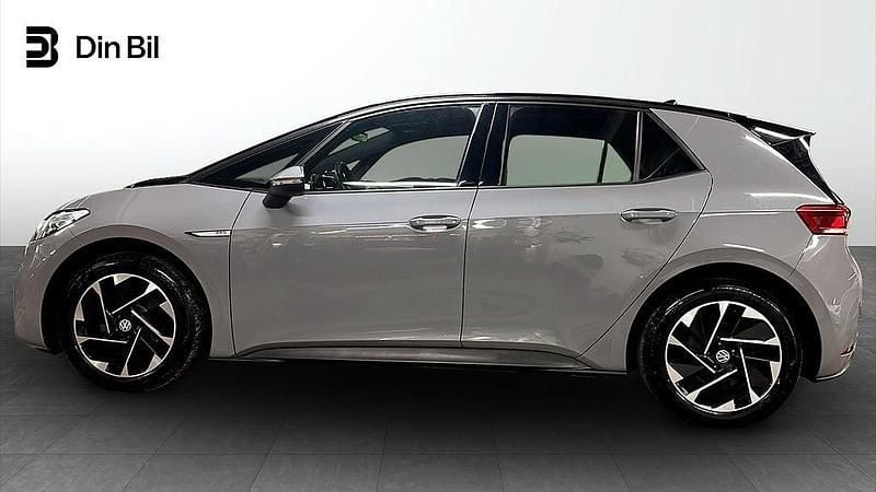 Begagnad VW ID.3 Pro Performance 150 kW (204 HK) 2022 Grå Halvkombi