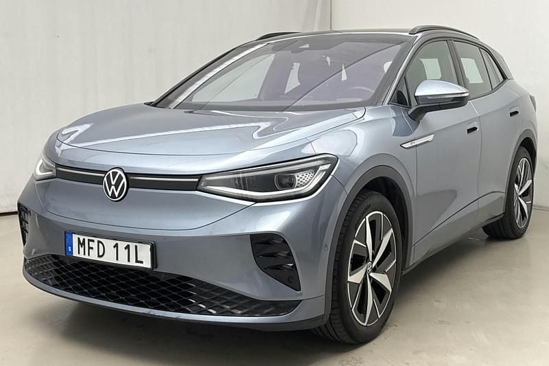 Blå Begagnad 2022 VW ID.4 GTX SUV | 316 000 kr (Bra pris) - Bild 1/4