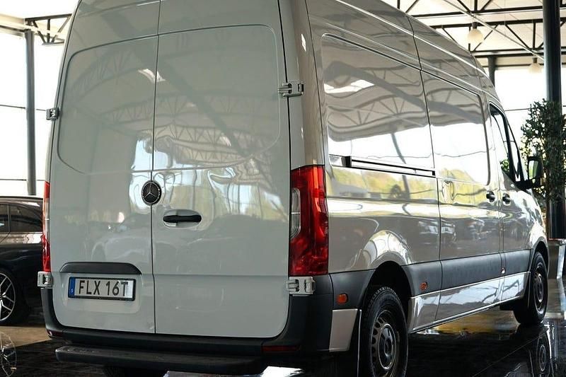 Begagnad Mercedes E-Sprinter 85 kW (116 HK) 2021 Vit Van
