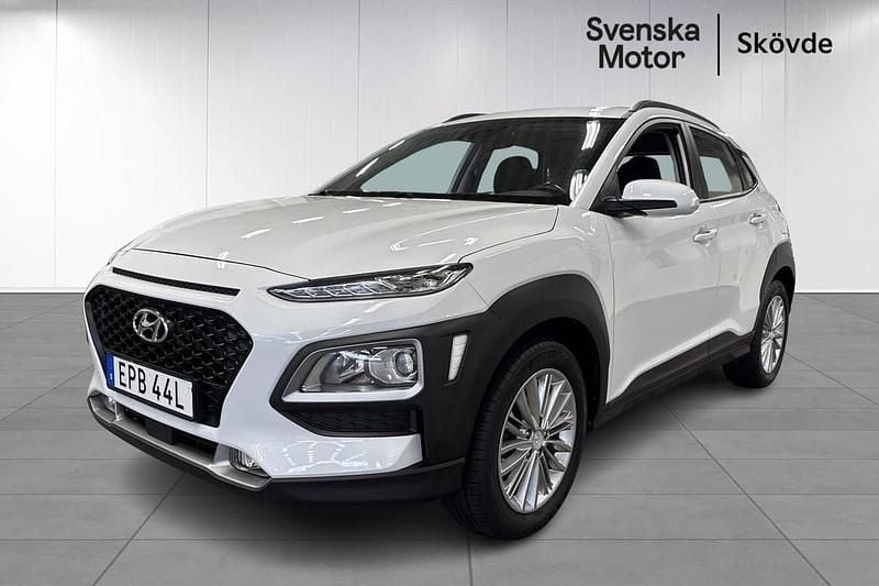 Vit Begagnad 2018 Hyundai Kona Edition SUV | 156 200 kr (Marknadspris) - Bild 1/4