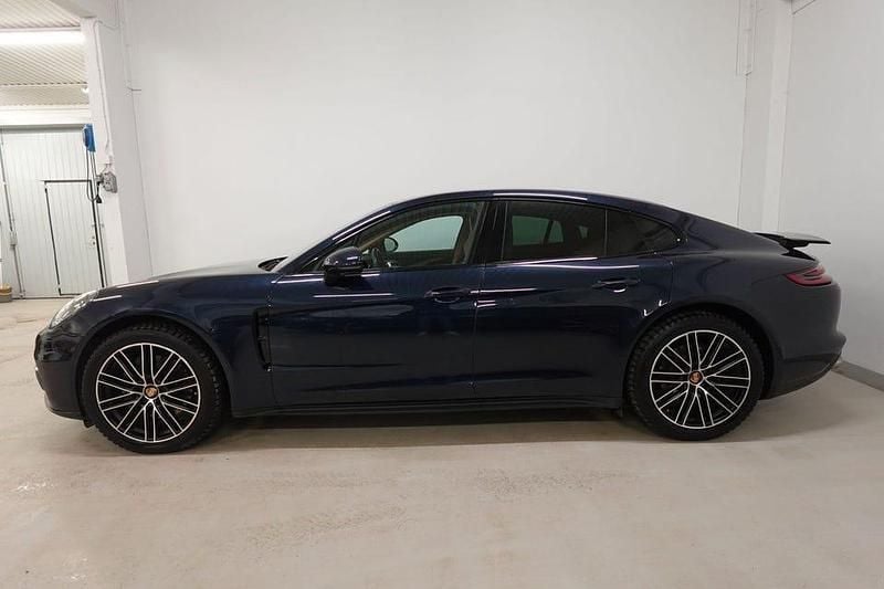 Begagnad Porsche Panamera 4S Sport 441 HK (324 kW) 2017 Blå Sedan