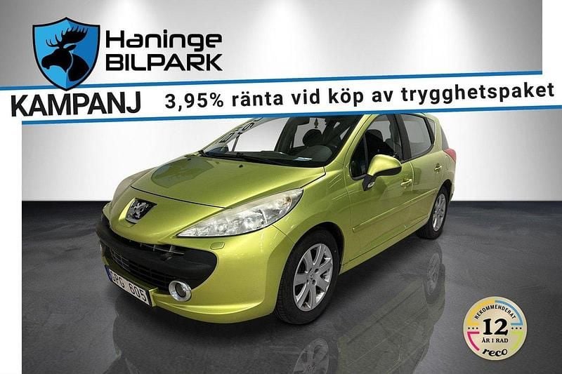 Gul Begagnad 2007 Peugeot 207 Kombi | 14 995 kr (Superpris) - Bild 1/2