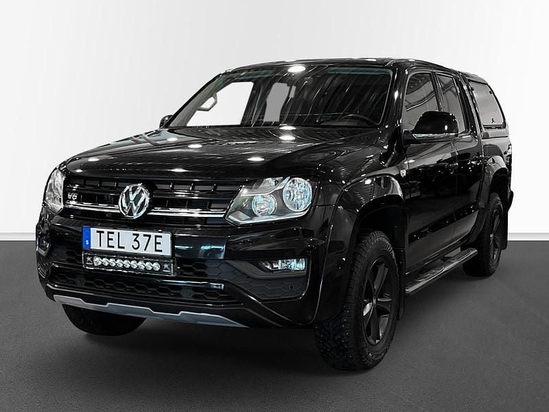Svart Begagnad 2020 VW Amarok Pickup | 349 000 kr (Superpris) - Bild 1/4