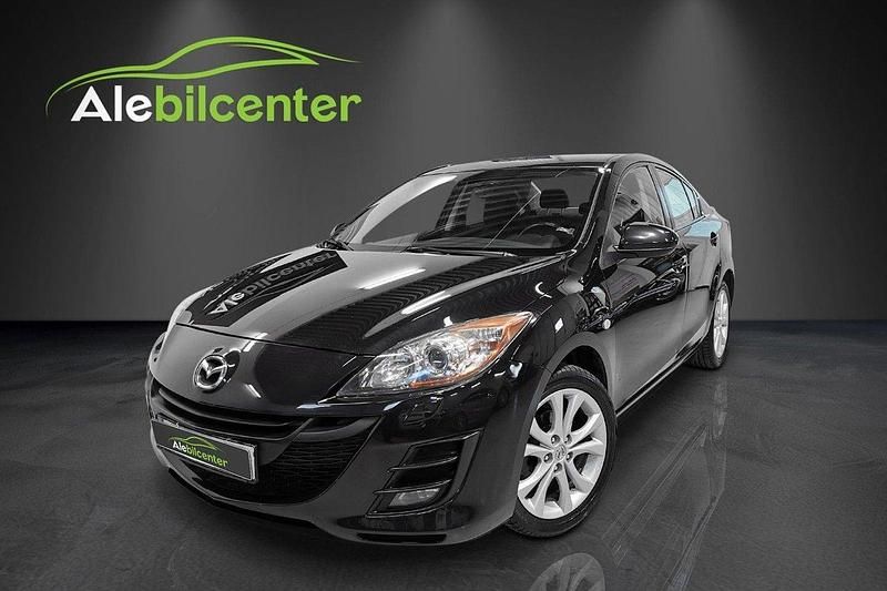 Svart Begagnad 2009 Mazda 3 Comfort Sedan | 39 900 kr (Marknadspris) - Bild 1/4
