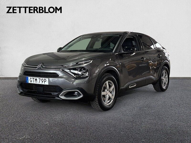 Gråmetallic Begagnad 2021 Citroën C4 Shine Halvkombi | 204 900 kr (Marknadspris) - Bild 1/4