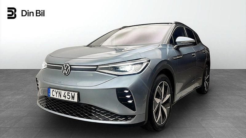 Blå Begagnad 2022 VW ID.4 GTX SUV | 389 900 kr (Marknadspris) - Bild 1/4