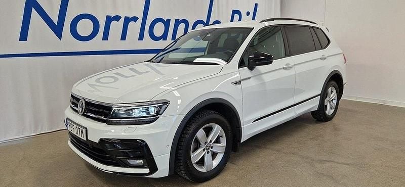 Vit Begagnad 2021 VW Tiguan Allspace GT SUV | 359 000 kr (Marknadspris) - Bild 1/4