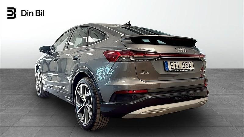 Begagnad Audi Q4 Sportback e-tron Advanced 150 kW (204 HK) 2021 Grå SUV