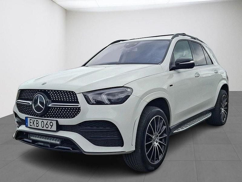 Vit Begagnad 2020 Mercedes GLE350e SUV | 519 800 kr (Marknadspris) - Bild 1/4