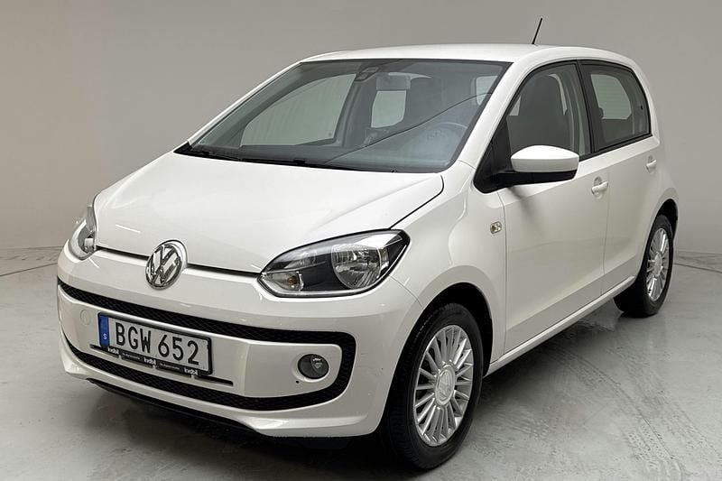 Vit Begagnad 2014 VW up! high up! Halvkombi | 69 500 kr (Bra pris) - Bild 1/4