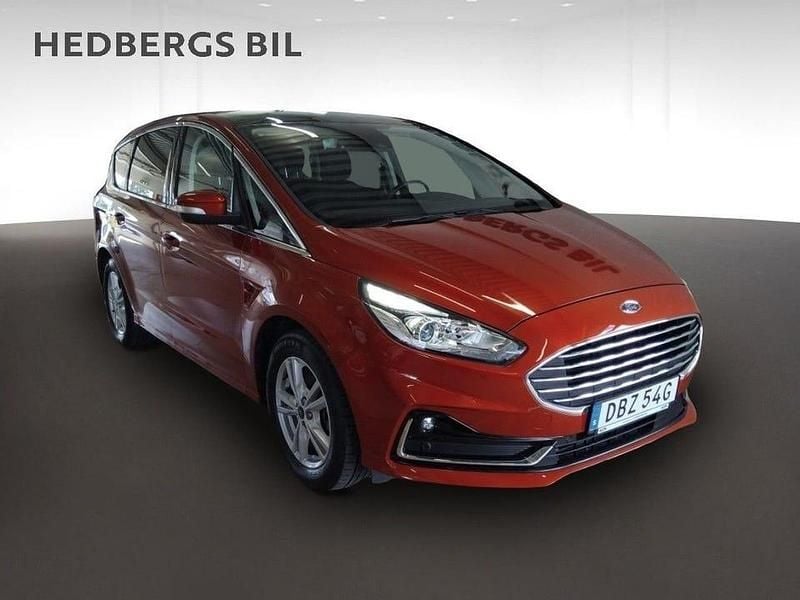 Röd Begagnad 2022 Ford S-MAX Business Edition Minibuss | 369 900 kr - Bild 1/4
